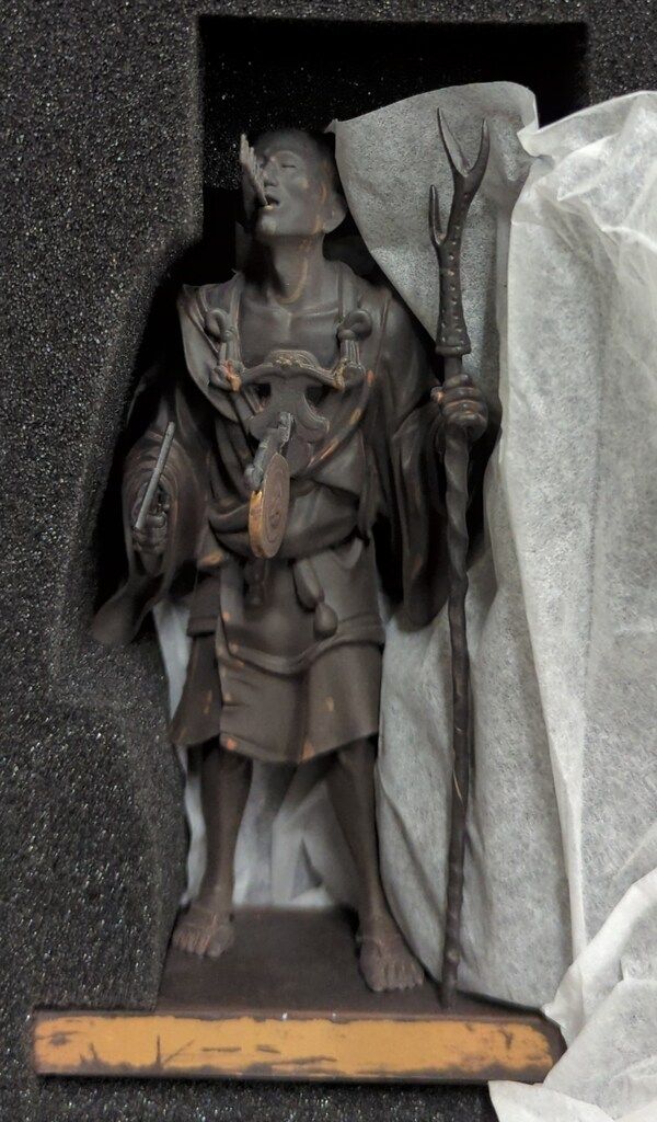 空也上人立像 六波羅蜜寺公認 ポリストーン製塗装済み完成品 海洋堂 レビュー】海洋堂「六波羅蜜寺公認 空也上人立像」レビュー 日本史で