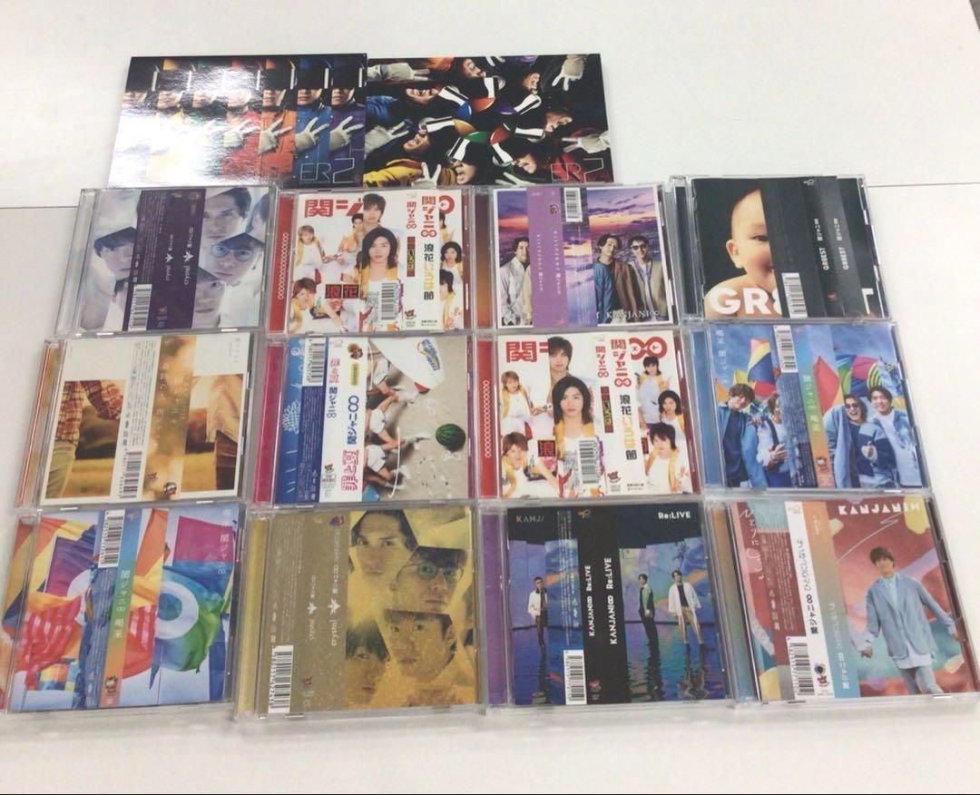 CD DVDまとめ 関ジャニ∞ 涙の答え など 61点【動作確認済 未開封あり