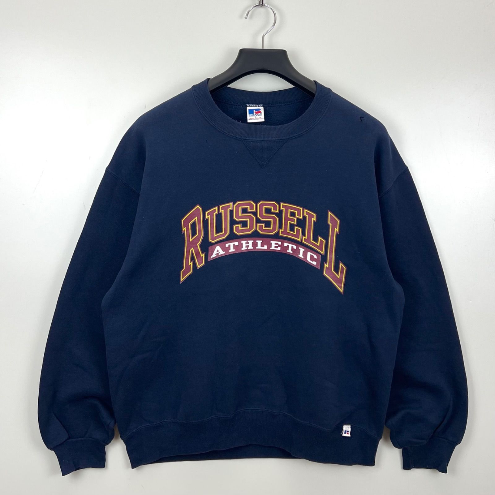 RUSSELL ATHLETIC 90s USA logo sweatshirts L ラッセルアスレチック