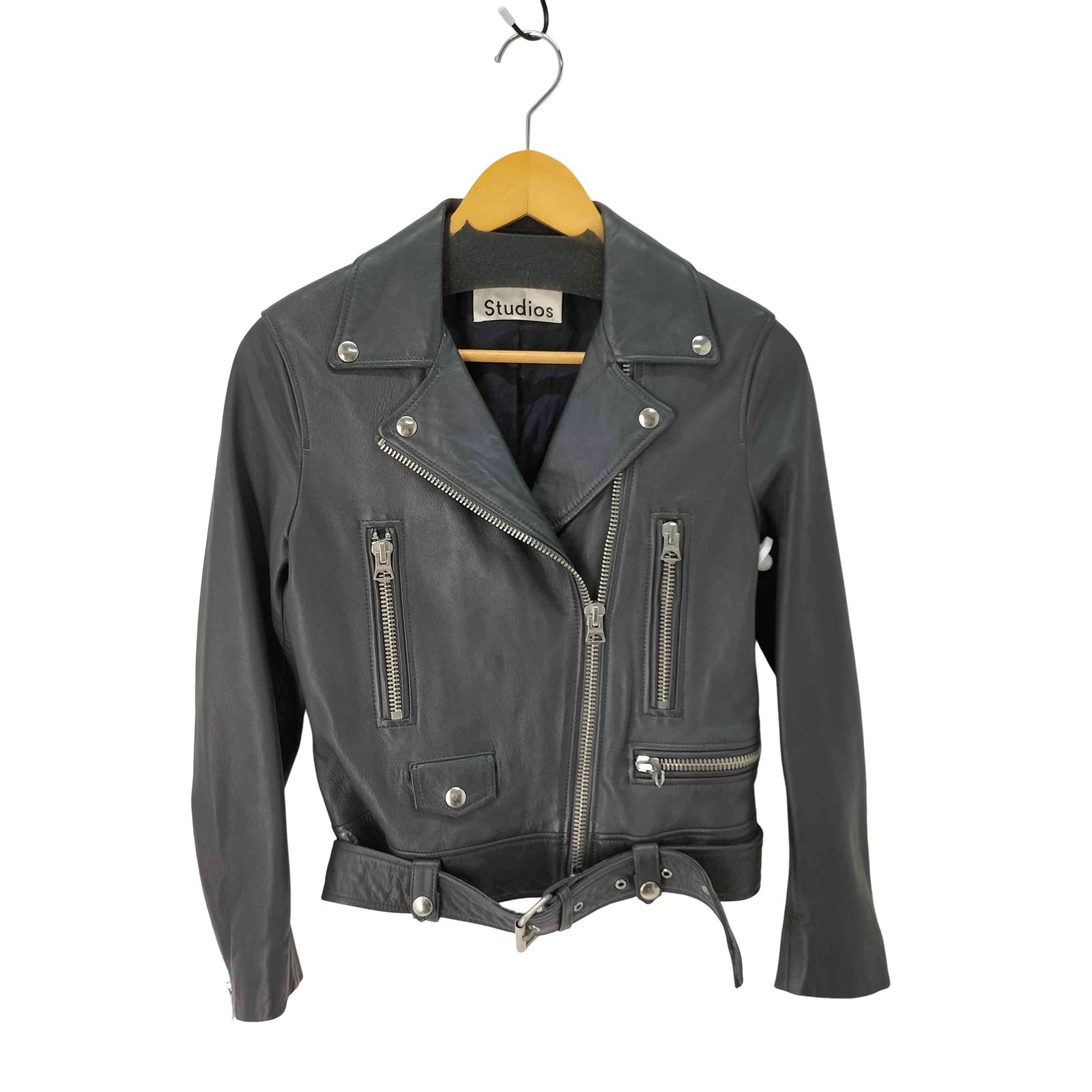 アクネストゥディオズ ACNE STUDIOS 羊革 シープレザー ダブル