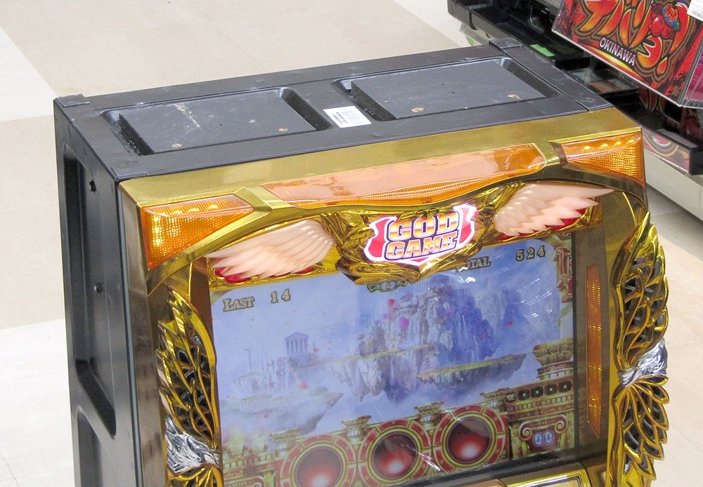 送料無料】ミリオンゴッド神々の凱旋 5号機 パチスロ 実機 Amazon