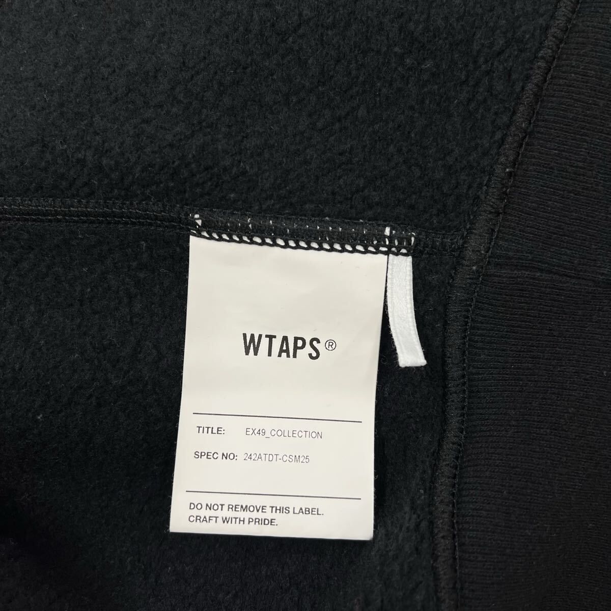 WTAPS ダブルタップス 242ATDT-CSM25 24AW SIGN 03 SWEATER CTPL 