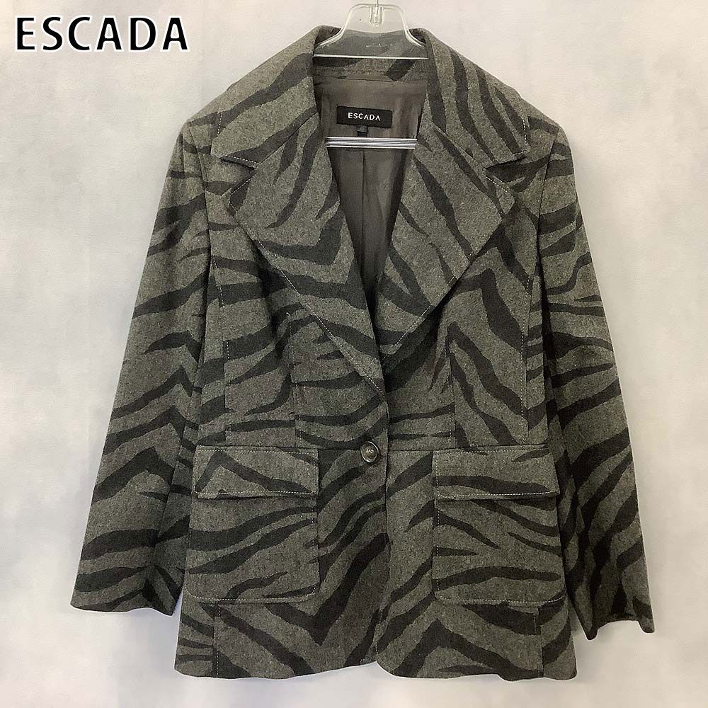 エスカーダ　ジャケット ESCADA エスカーダ テーラードジャケット - メルカリ