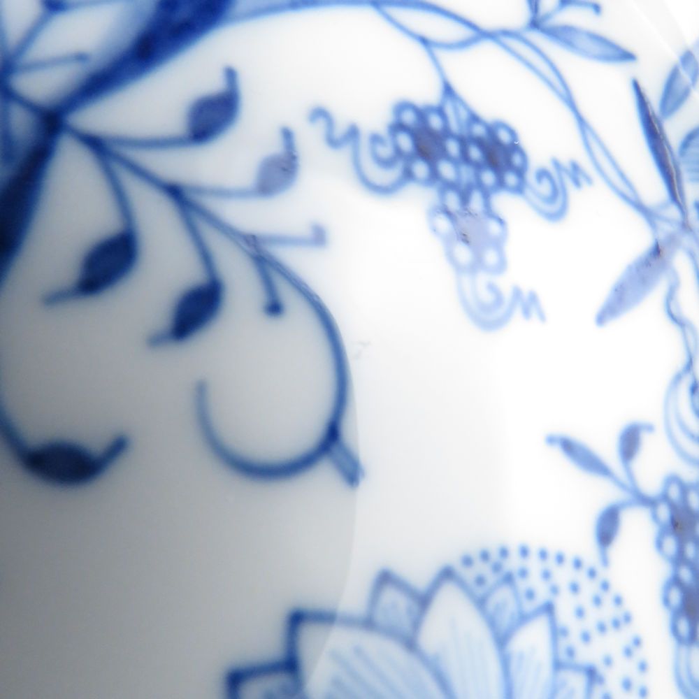 美品 MEISSEN マイセン ブルーオニオン ボウル 14cmプレート サラダ