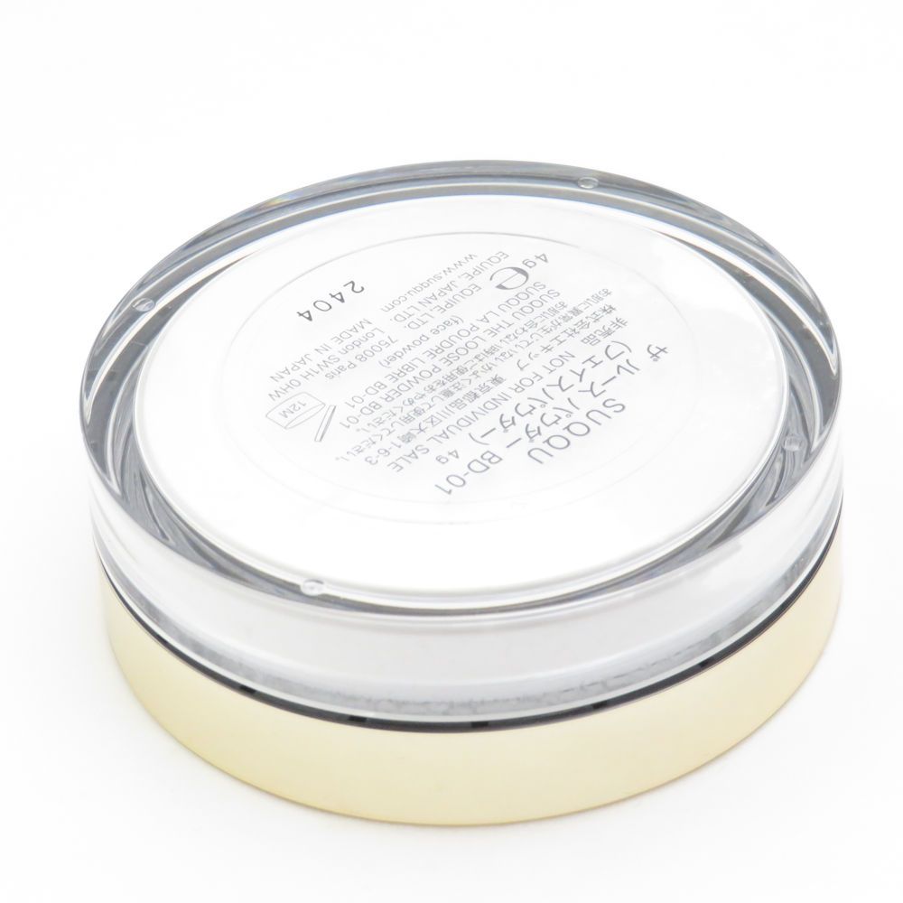 美品 SUQQU スック ザ ルース パウダー BD-01 フェイスパウダー 4g 残