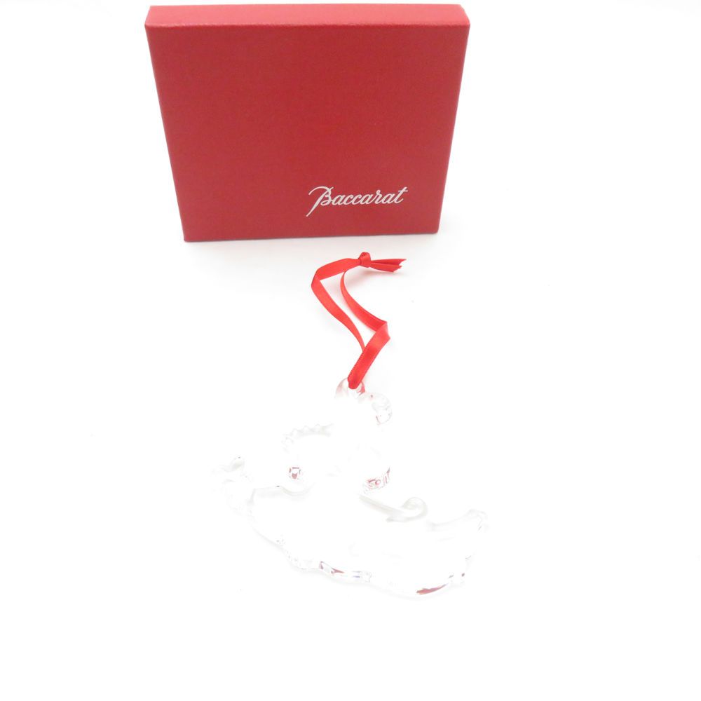 美品 Baccarat バカラ オーナメント 2000年 ノエル クリスマス