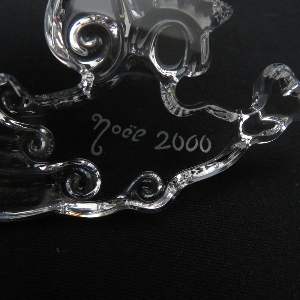 美品 Baccarat バカラ オーナメント 2000年 ノエル クリスマス