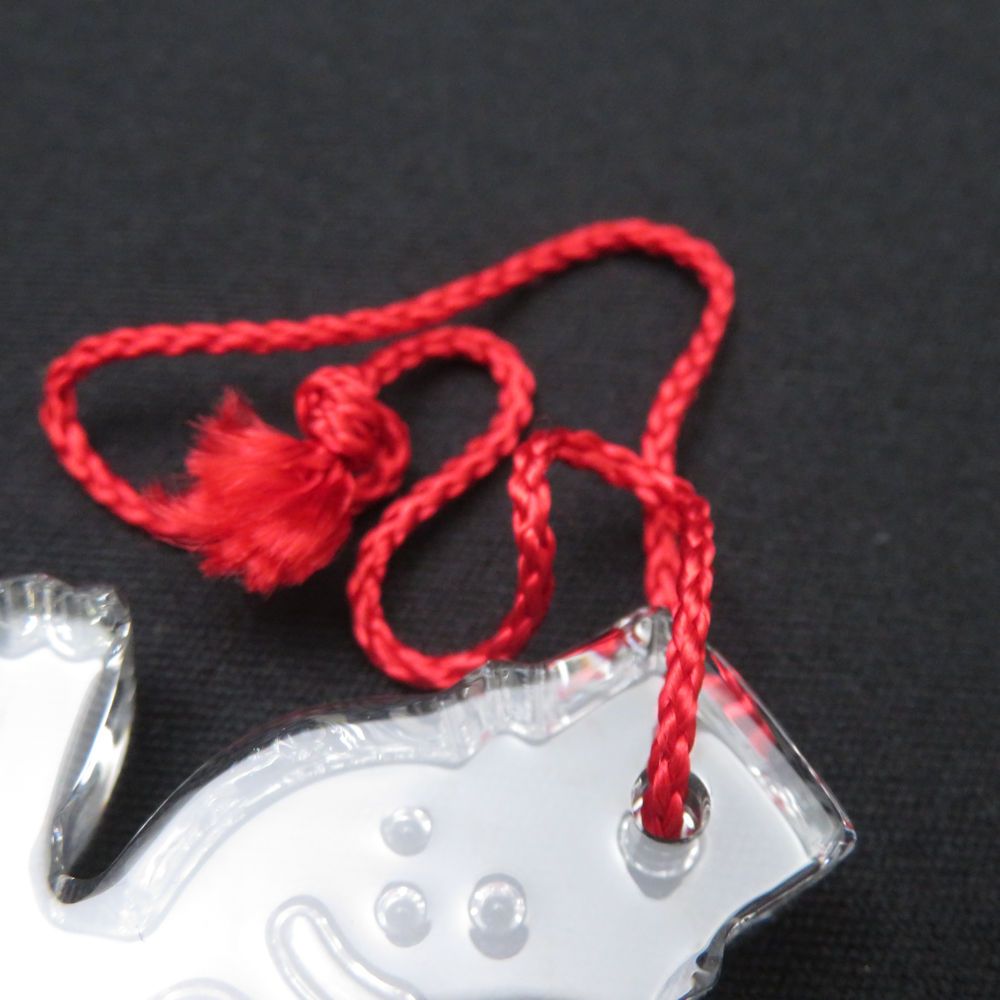 美品 Baccarat バカラ オーナメント 1998年 ノエル クリスマス