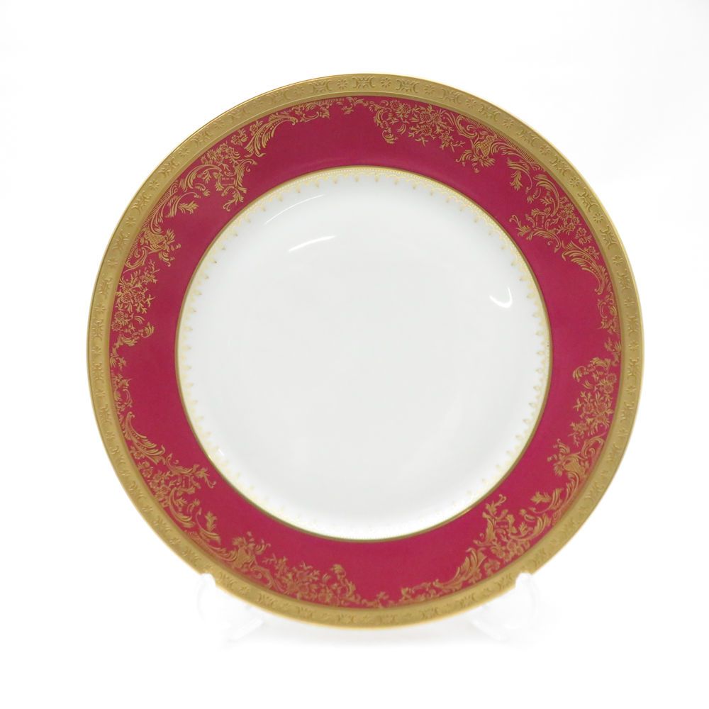 美品 HAVILAND アビランド ポンパドール 中皿 19cmプレート デザート