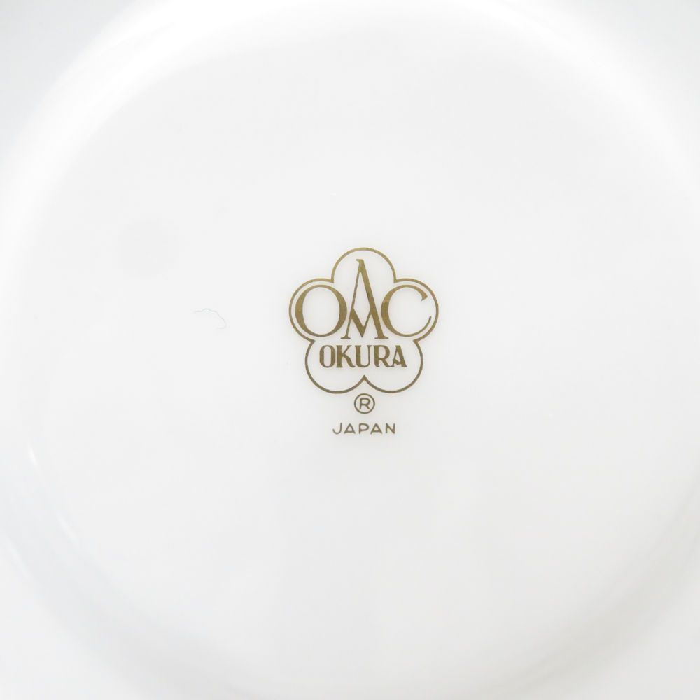 美品 OKURA 大倉陶園 アレキサンドリーヌ カップ＆ソーサー ティー