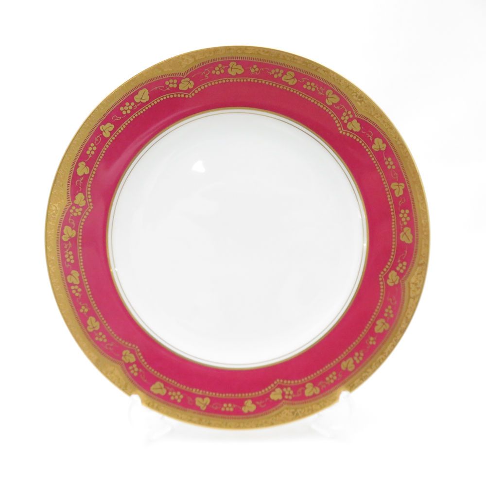 美品 OKURA 大倉陶園 アレキサンドリーヌ 中皿 20cmプレート デザート