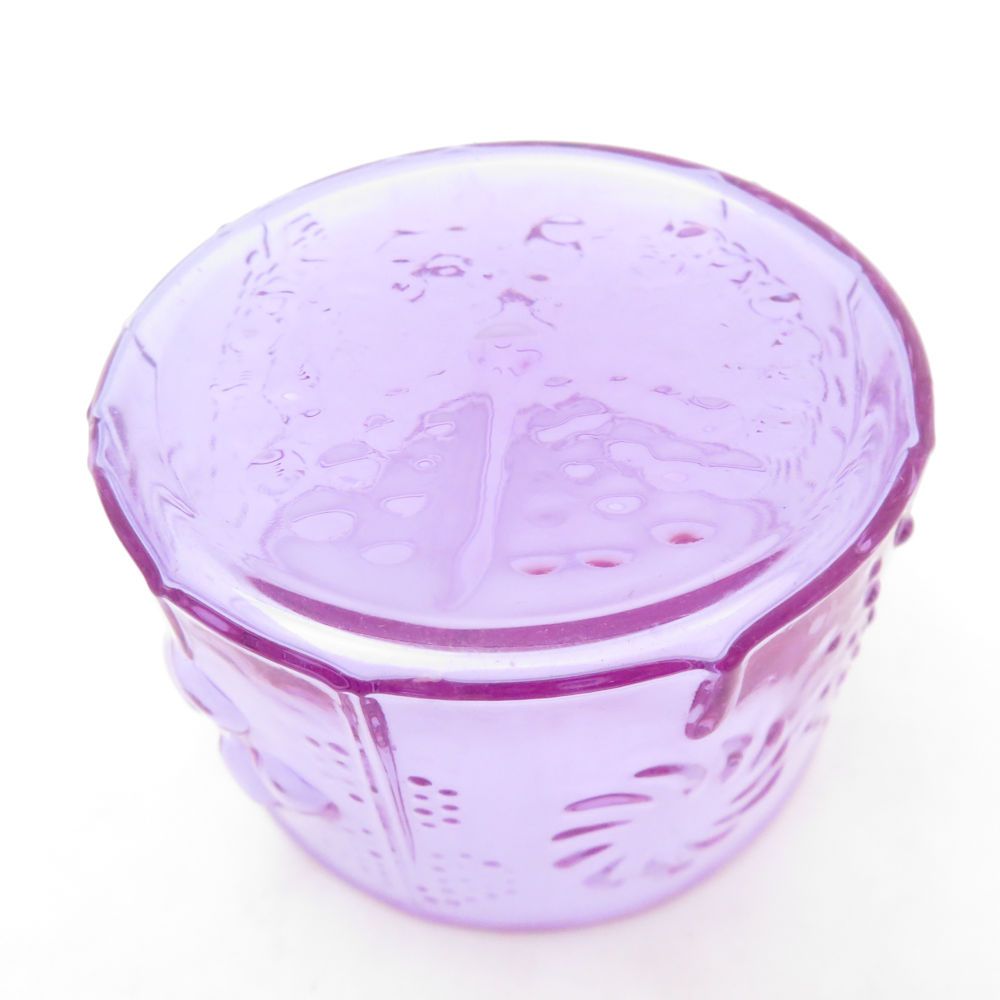 美品 iittala イッタラ フローラ アメジスト ボウル 2枚 ペア 80mm