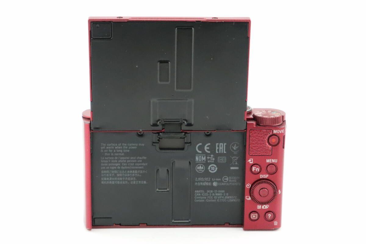 ☆ジャンク品☆ソニー SONY Cyber-Shot DSC-WX500 レッド☆ W0114