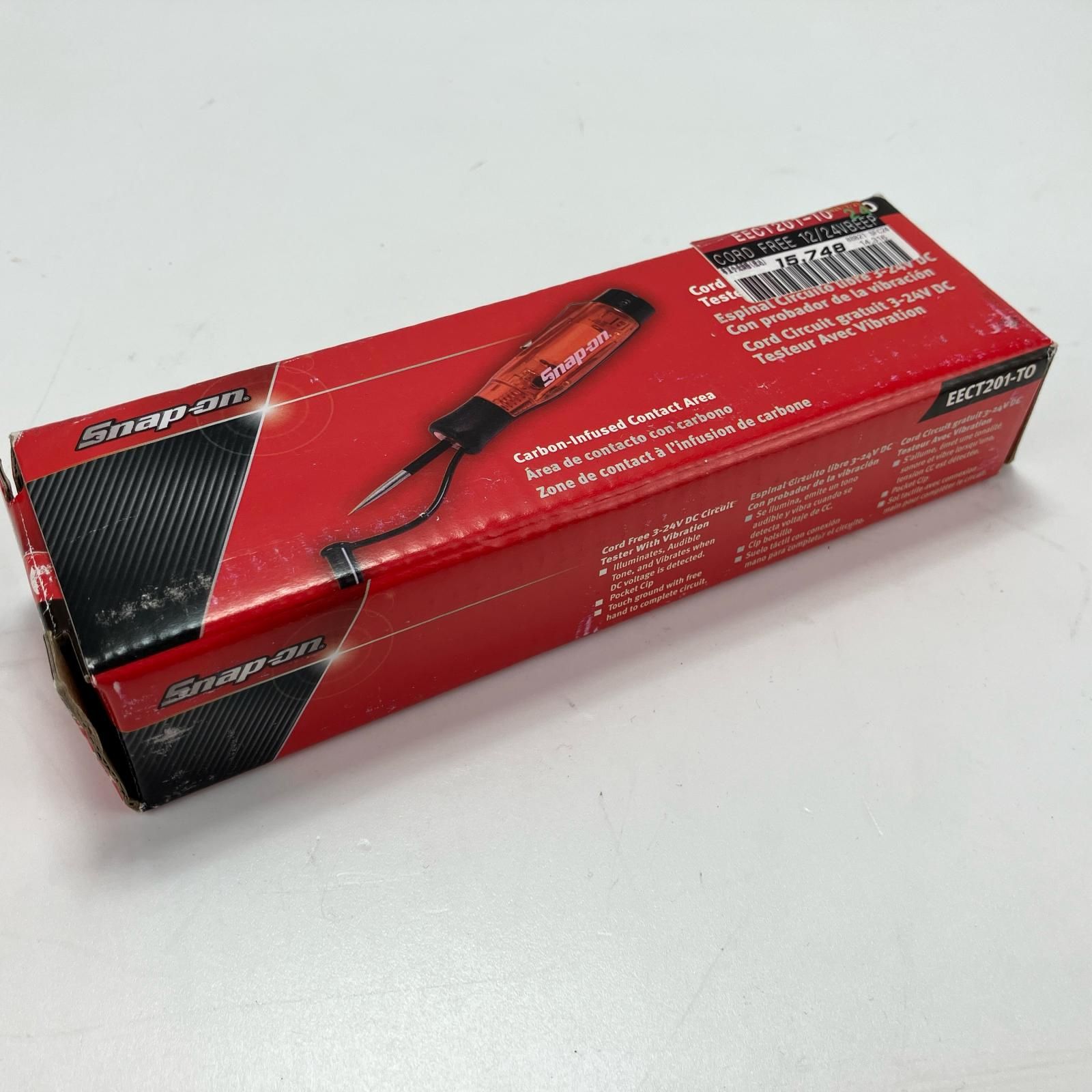 ЗЗSnap-on スナップオン 3-24v コードレスサーキットテスター 外箱付 