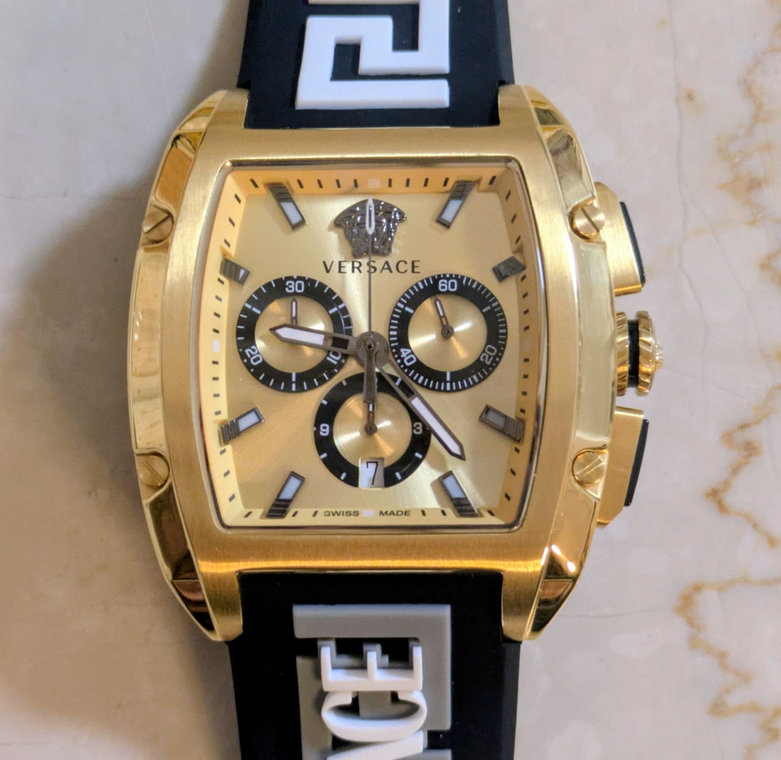 VERSACE ベルサーチ Dominus Chronograph ドミナス クロノグラフ VERSACE ベルサーチ Dominus Chronograph ドミナス クロノグラフ