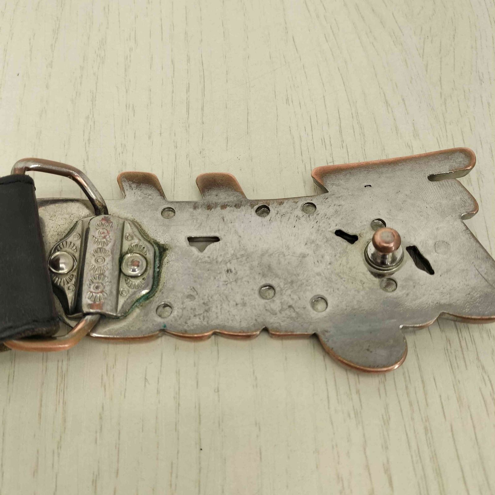 ディースクエアード DSQUARED2 07aw Y2K Fighten buckle leather belt