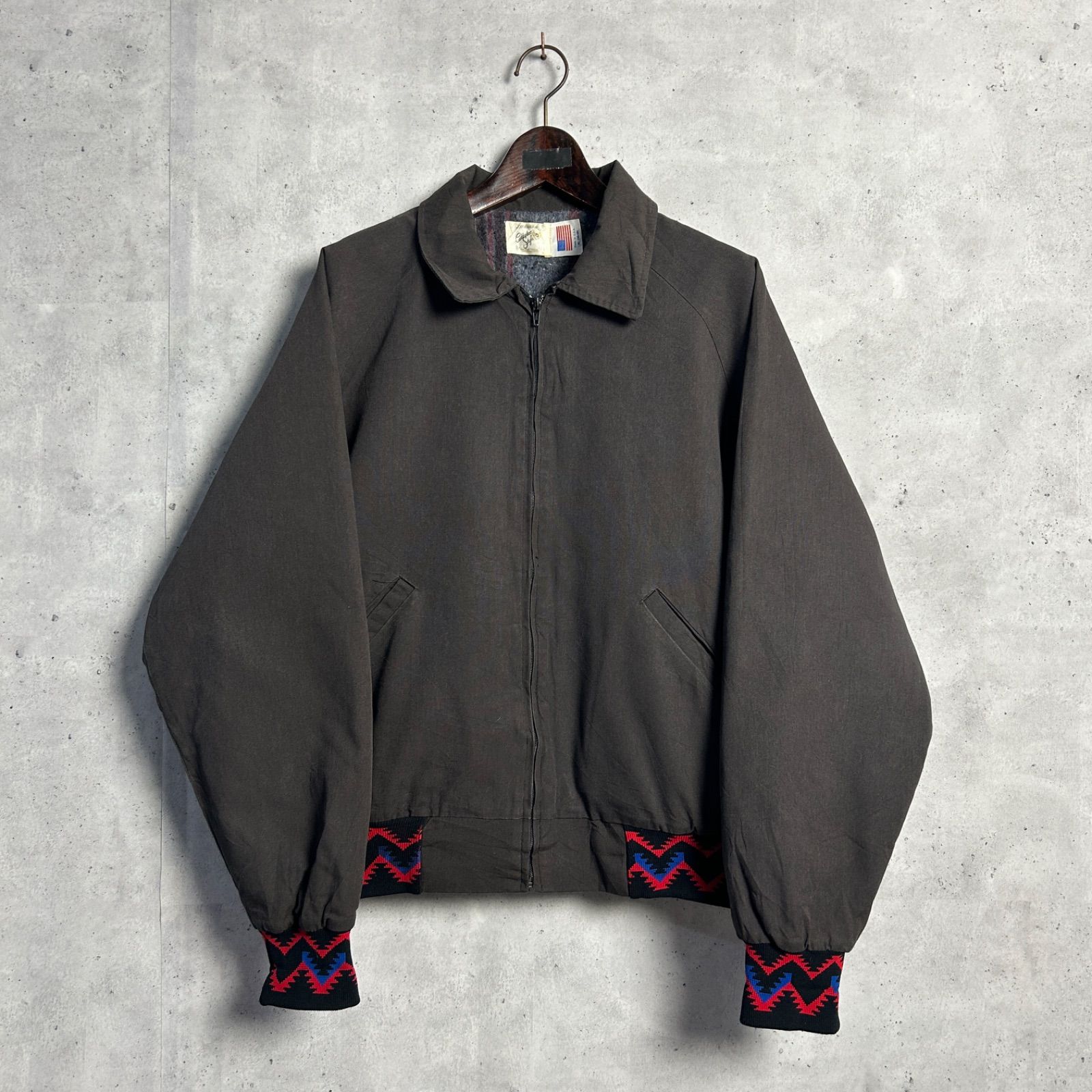 80s~90s USA製 サンタフェジャケットタイプ ワークジャケット 企業モノ