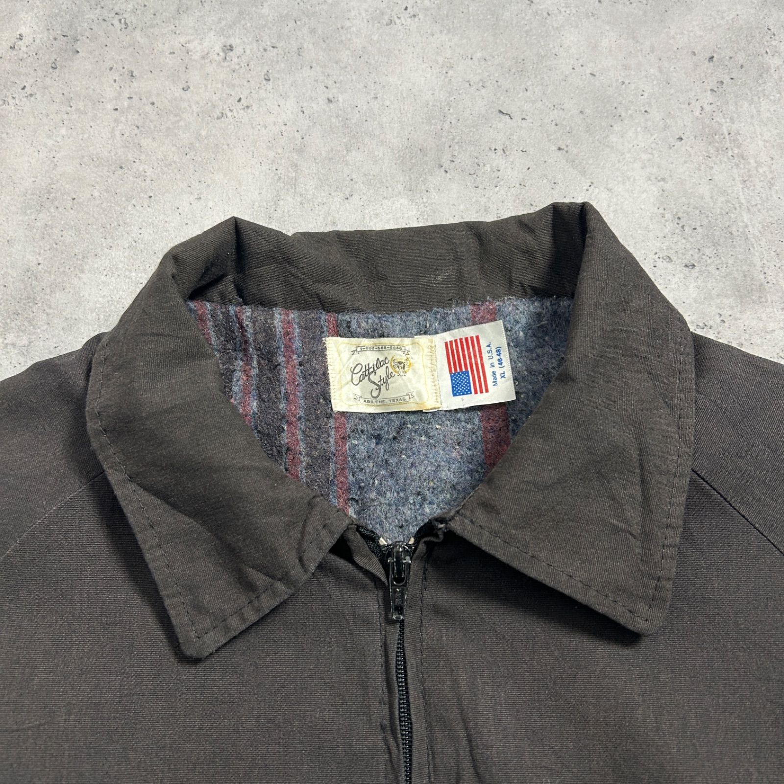 80s~90s USA製 サンタフェジャケットタイプ ワークジャケット 企業モノ