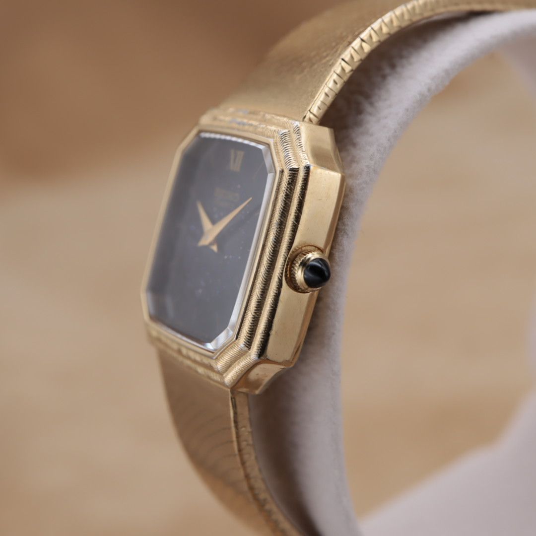 CH76 【電池交換/洗浄済】SEIKO EXCELINE QUARTZ 2320-6100 セイコー