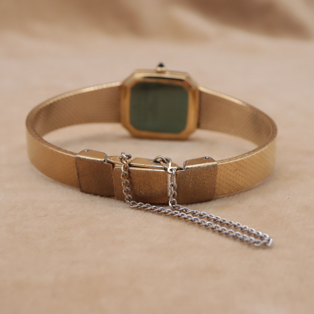 CH76 【電池交換/洗浄済】SEIKO EXCELINE QUARTZ 2320-6100 セイコー