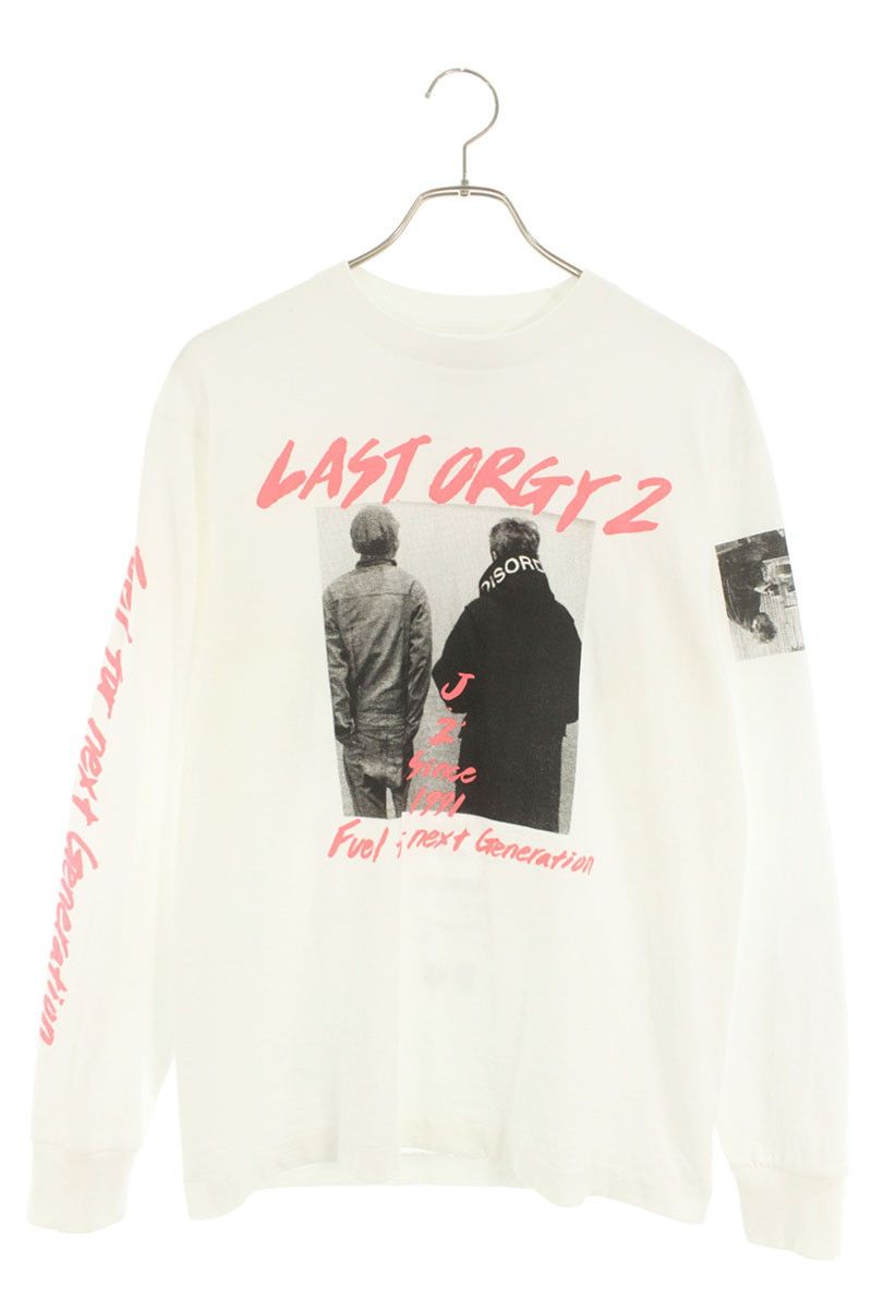 アンダーカバー ×ヒューマンメイド HUMAN MADE  22AW  LAST ORGY2 L S T-SHIRT/UC2B9808 フォトプリント長袖カットソー メンズ S