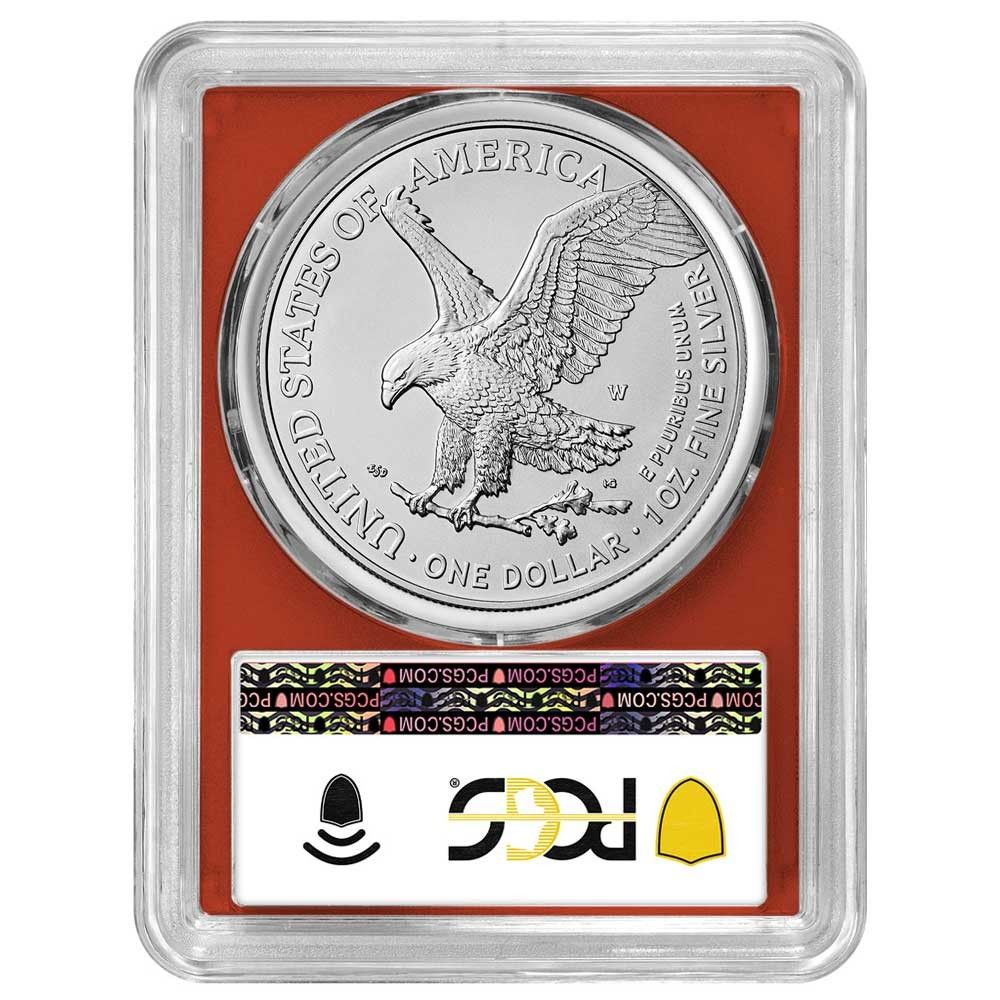 2024年 1ドル アメリカン シルバー イーグル PCGS MS69 トランプ第45代