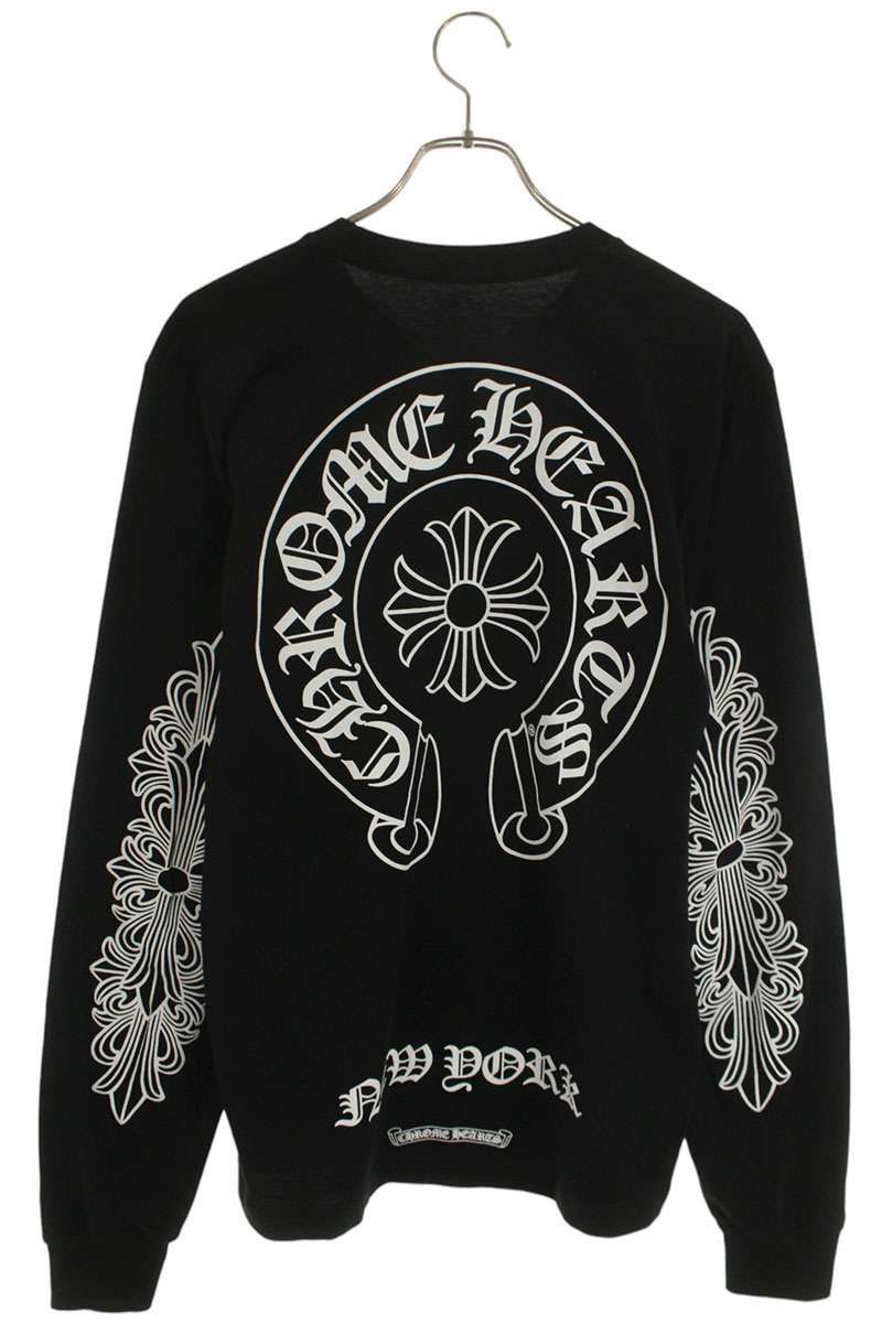 クロムハーツ CH L/S LTD NYC ニューヨーク限定バックホースシュー袖