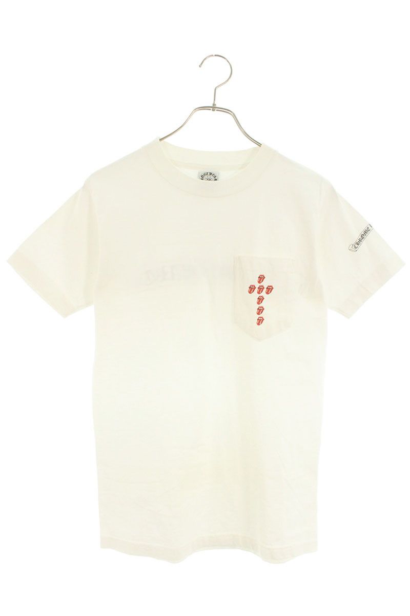クロムハーツ CH T-SHRT 1 ローリングストーンズスクロールラベル