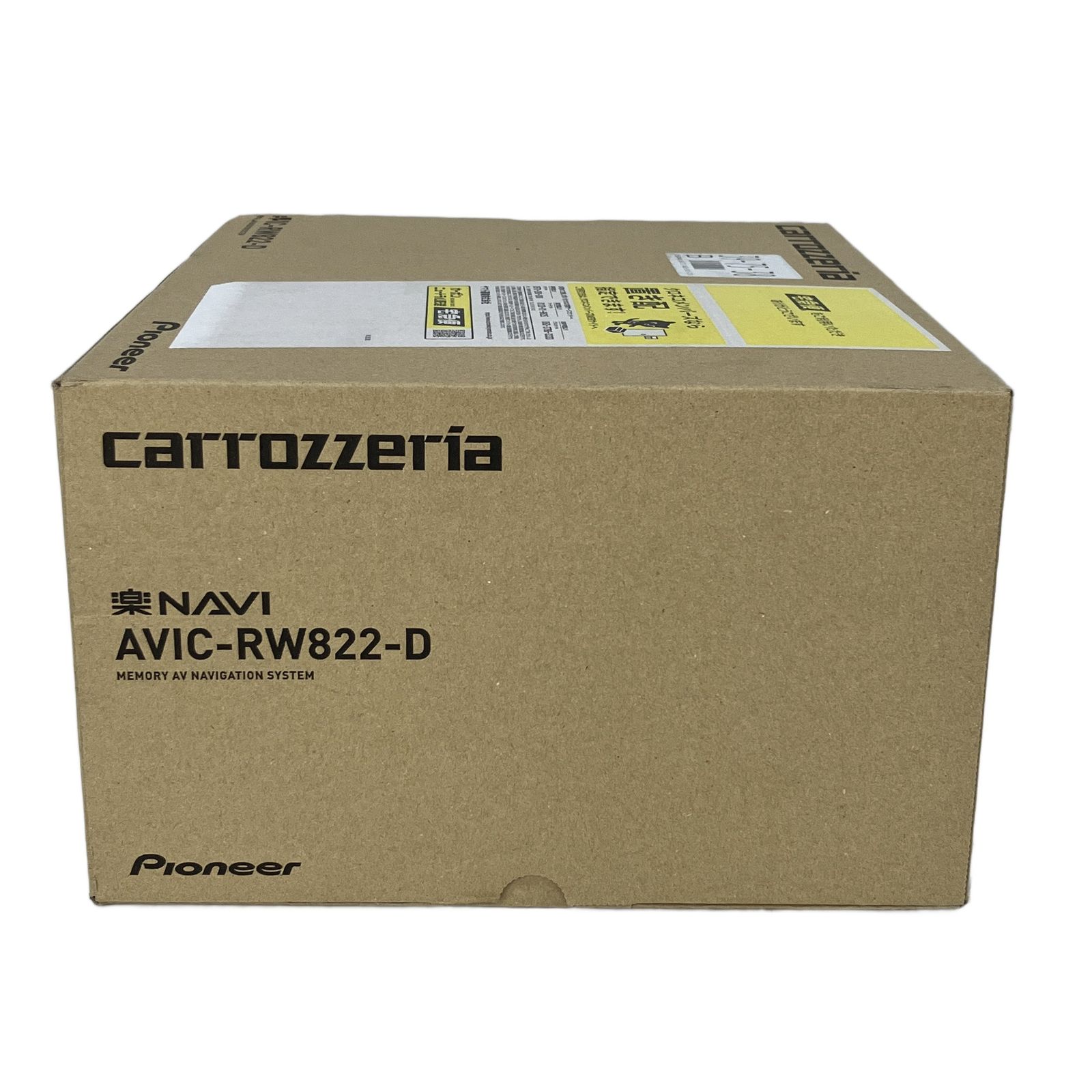 Pioneer AVIC-RW822-D カロッツェリア 楽ナビ カーナビ パイオニア 未