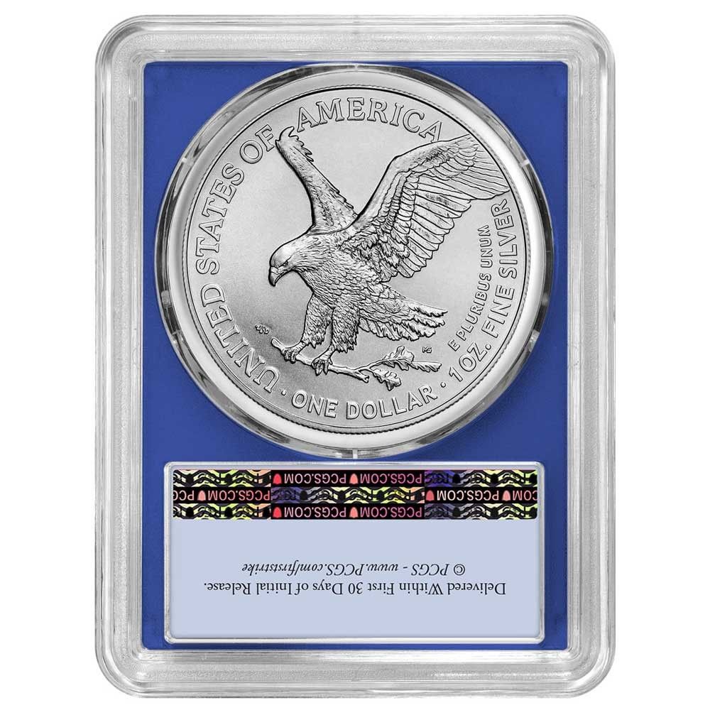 2024年 (W) 1ドル アメリカン シルバー イーグル PCGS MS70 FS