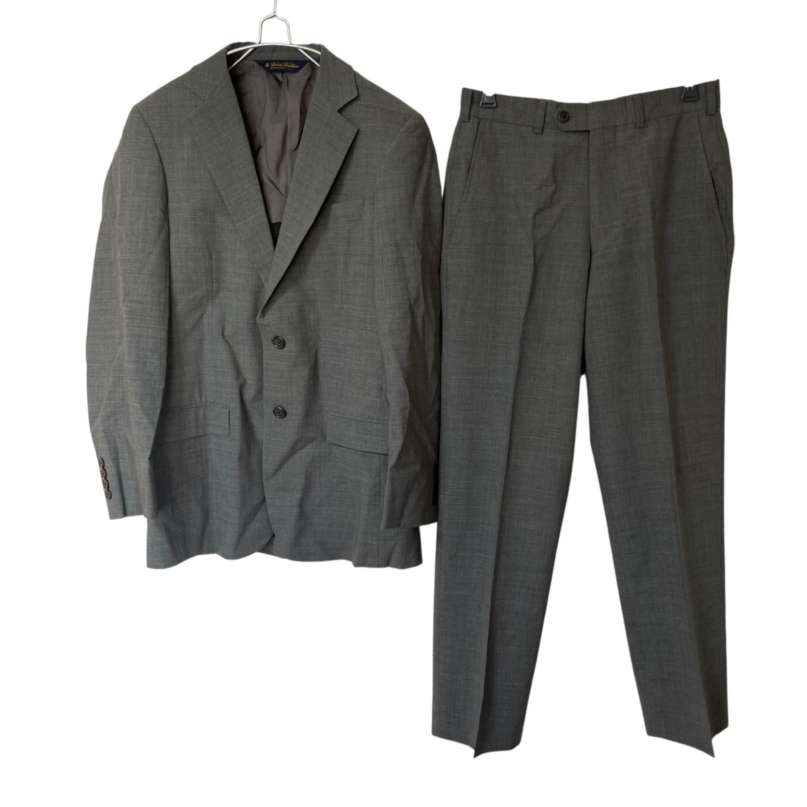 Brooks Brothers スーツ セットアップ グレー 35SHT/29W メンズ