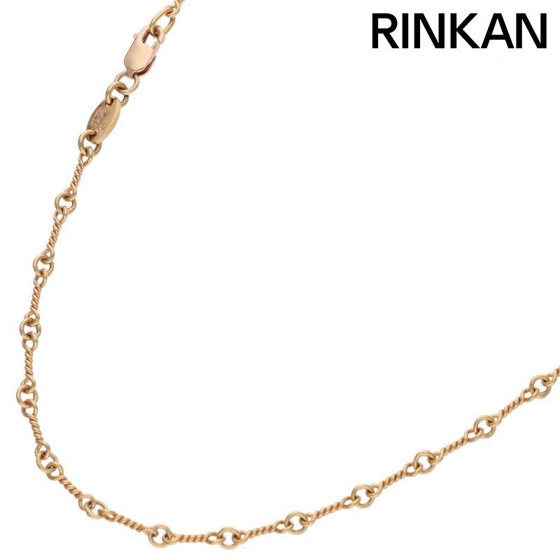 クロムハーツ 22K NECKCHAIN T20/ツイストチェーン20inch ゴールド