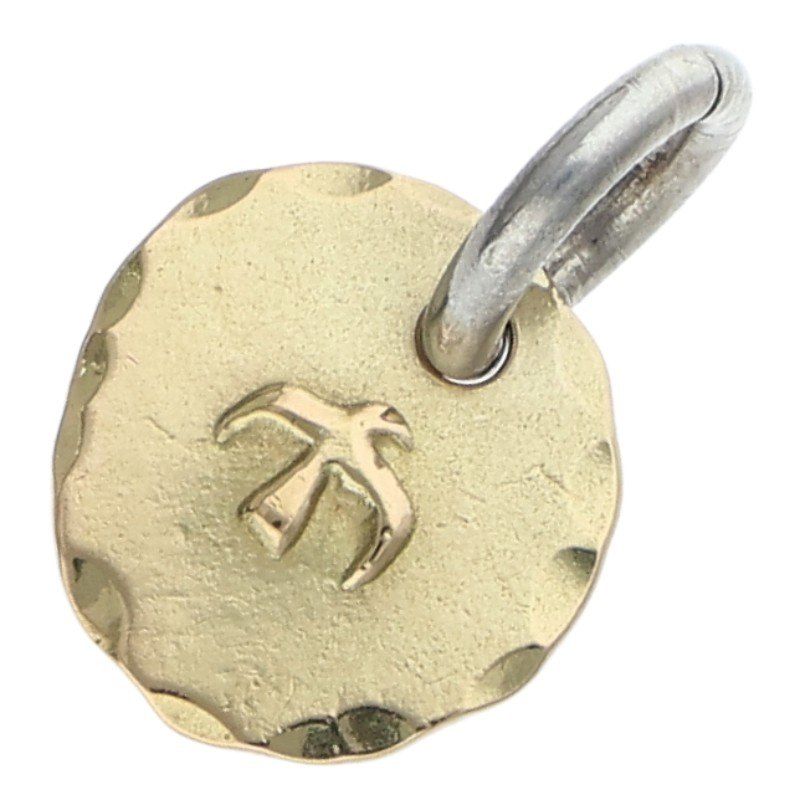 ゴローズ 全金メタル 大 オールド叩きネックレストップ メンズ 大