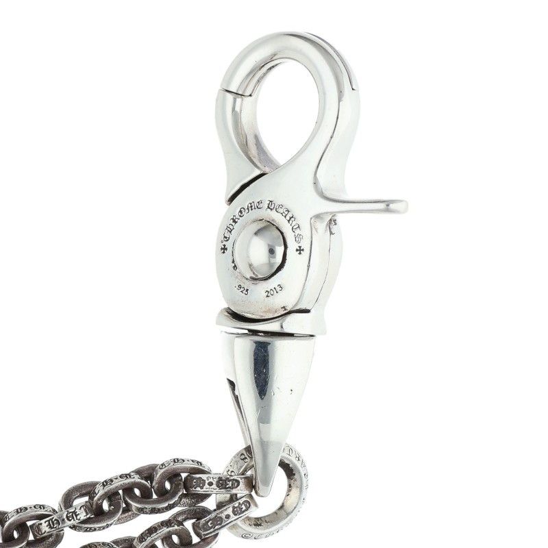 クロムハーツ DICE DBL ダブルダイス シルバーキーチェーン メンズ