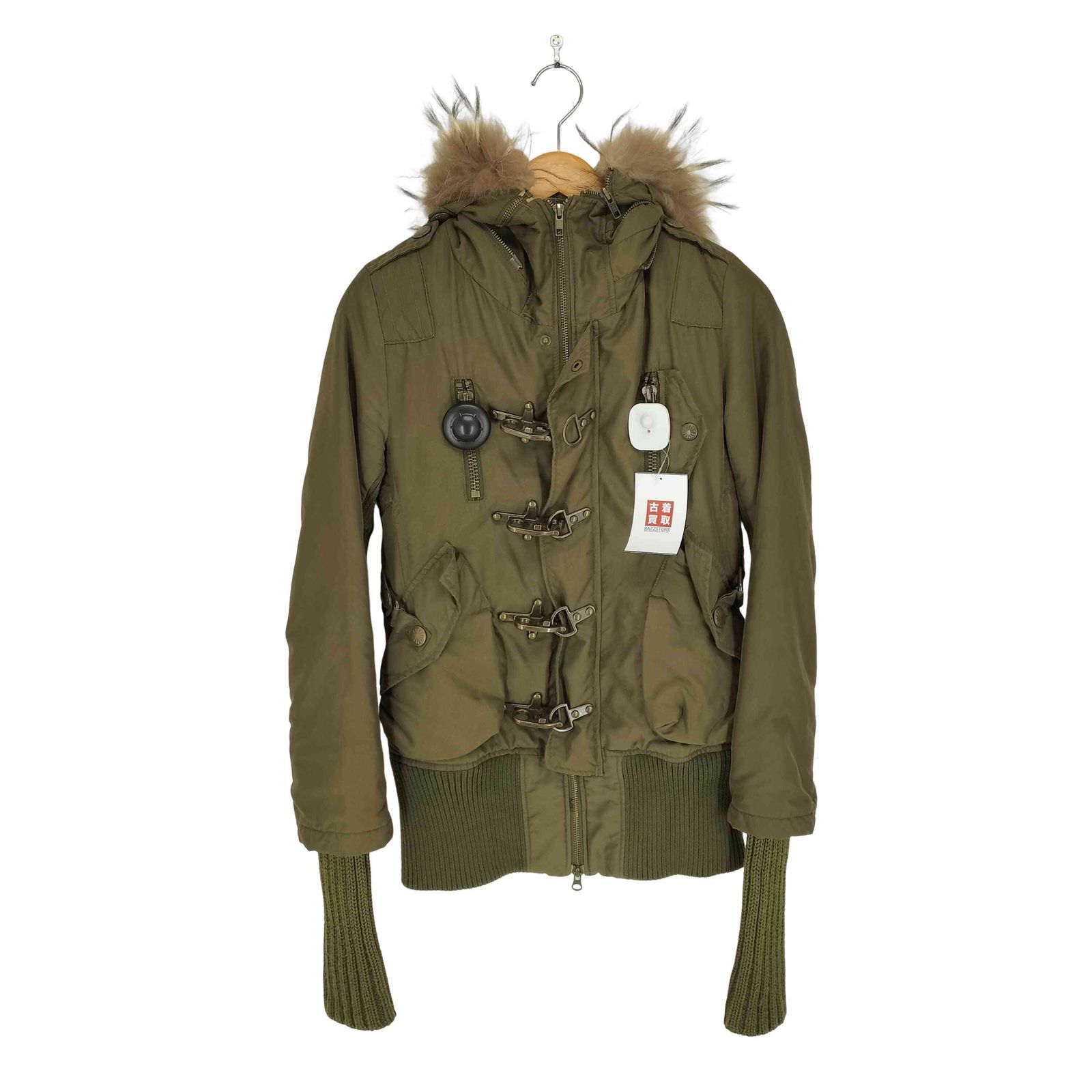 スライ SLY ライナー付き リアルファーモッズコート Y2K レディース