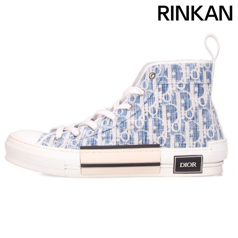 ディオール B23 オブリーク柄ハイカットスニーカー メンズ 41 - メルカリ