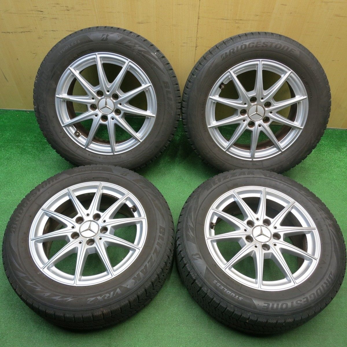 4本価格☆ベンツ W177 Aクラス 純正 205/60R16 スタッドレス 