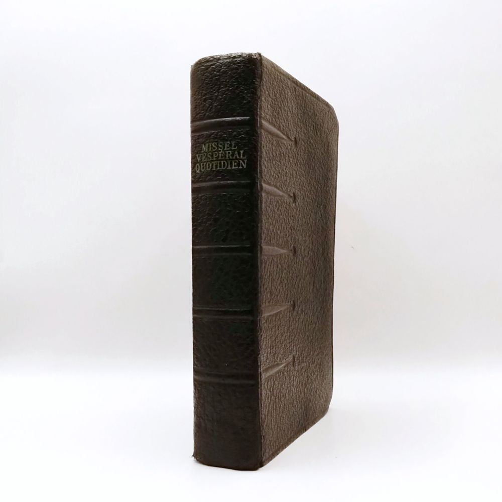 祈祷書 1948年 フランス 晩課 夕べの祈り ヴィンテージブック 古書