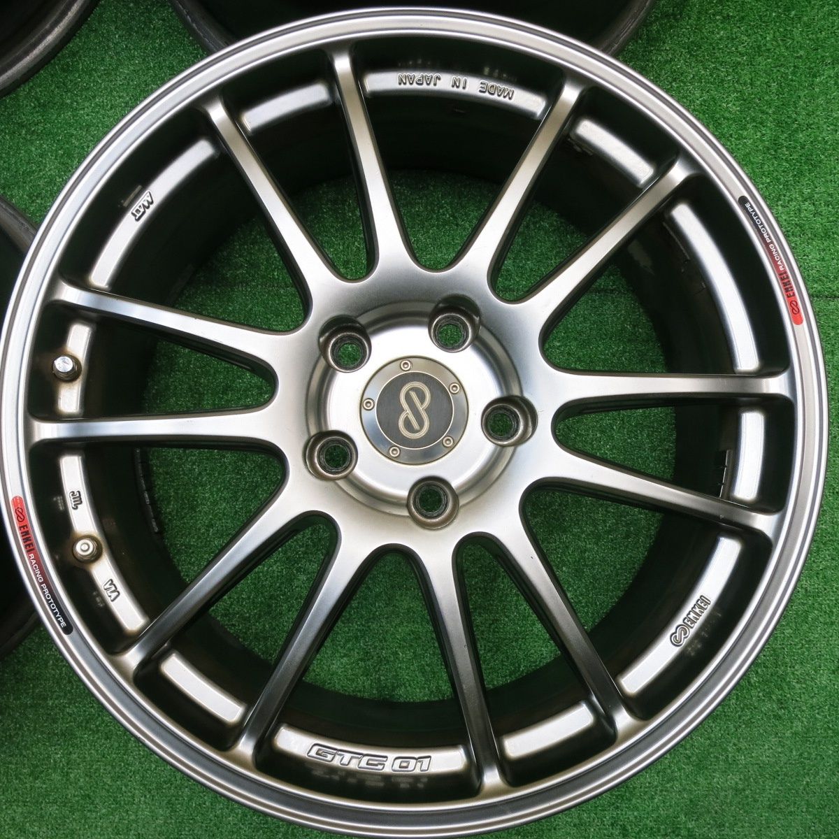 送料無料] 4本価格☆ENKEI GTC01 エンケイ 18インチ ホイール 18×7.5J 