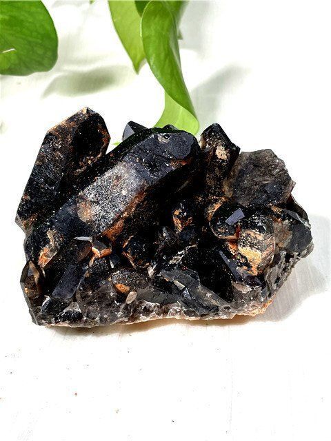 AAA級【魔除け】◇天然モリオン(黒水晶）クラスターYT8C6/191C20D
