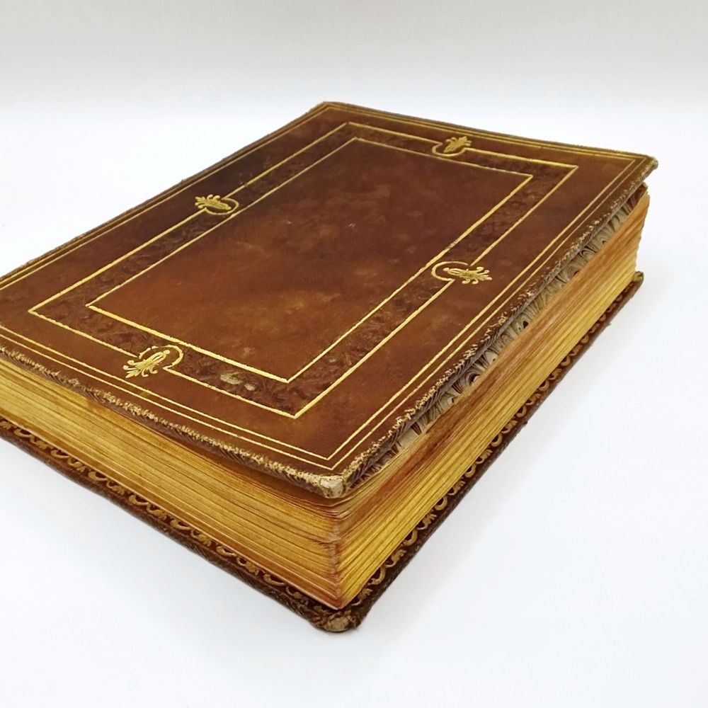 アンティーク 祈祷書 1912年 ベルギー パドヴァの聖アントニオ 革装