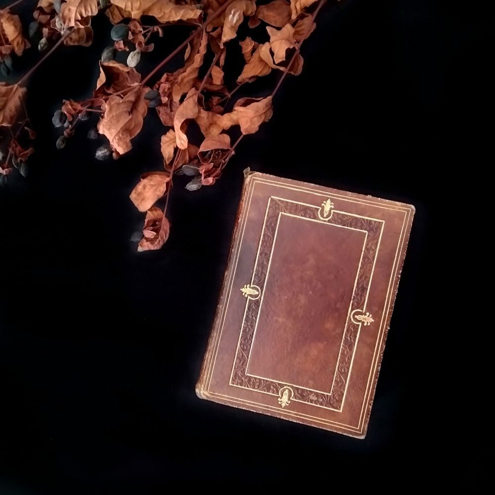 アンティーク 祈祷書 1912年 ベルギー パドヴァの聖アントニオ 革装