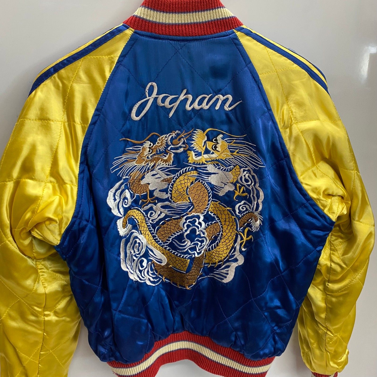 スイッチ Switch 90's 別珍 サテンキルト リバーシブル スカジャン