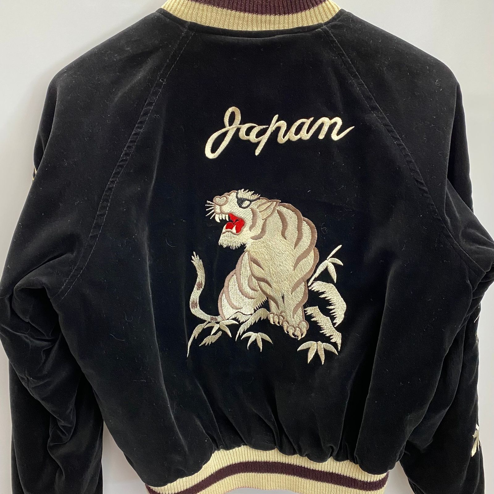 スイッチ Switch 90's 別珍 サテンキルト リバーシブル スカジャン