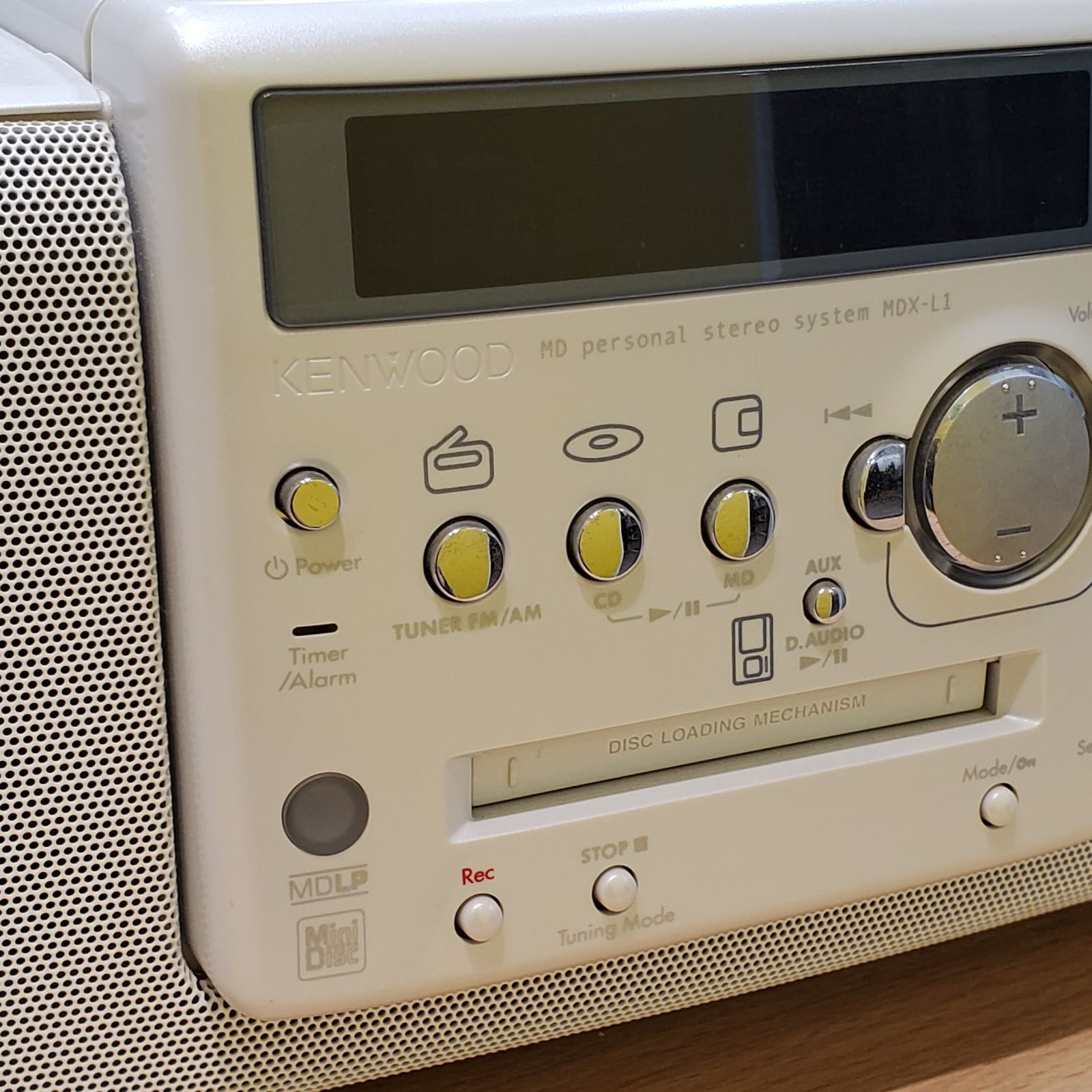 EL6】KENWOOD ケンウッド MDパーソナルステレオシステム MDX-L1 CD