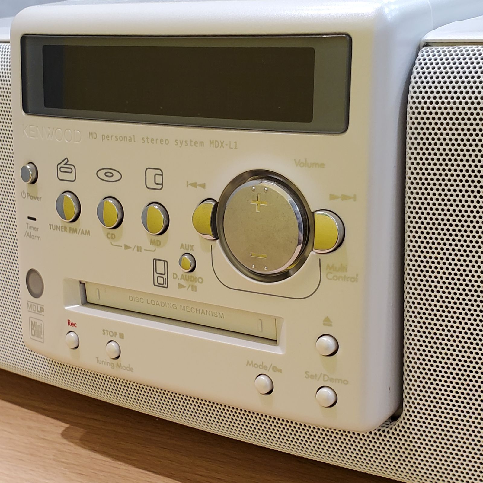 EL6】KENWOOD ケンウッド MDパーソナルステレオシステム MDX-L1 CD