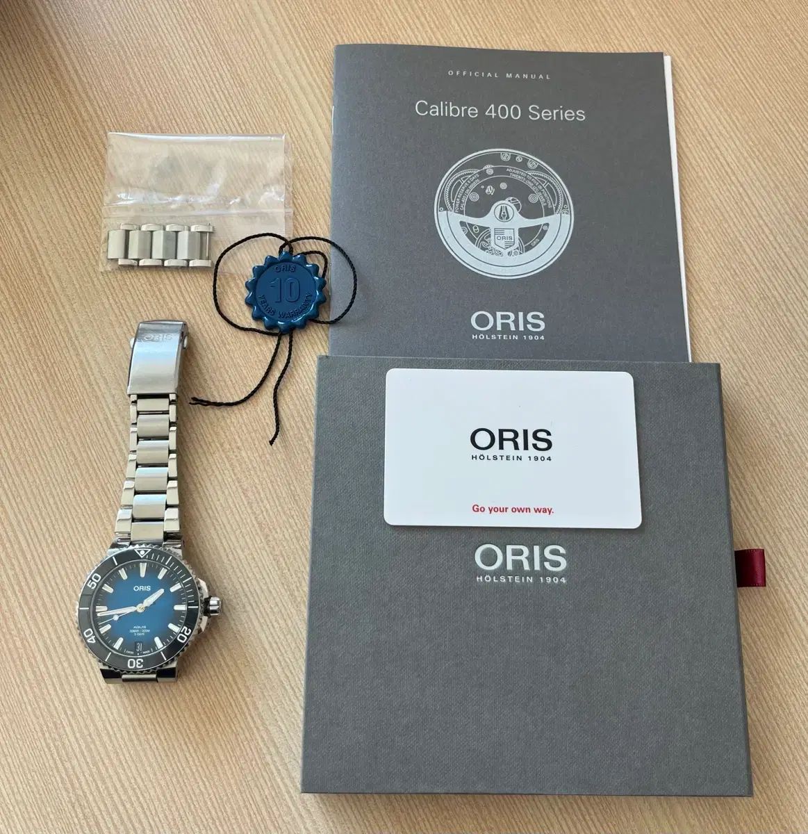 ORIS(オリス) アクイス Cal.400 ブルー 41.5mm デニム