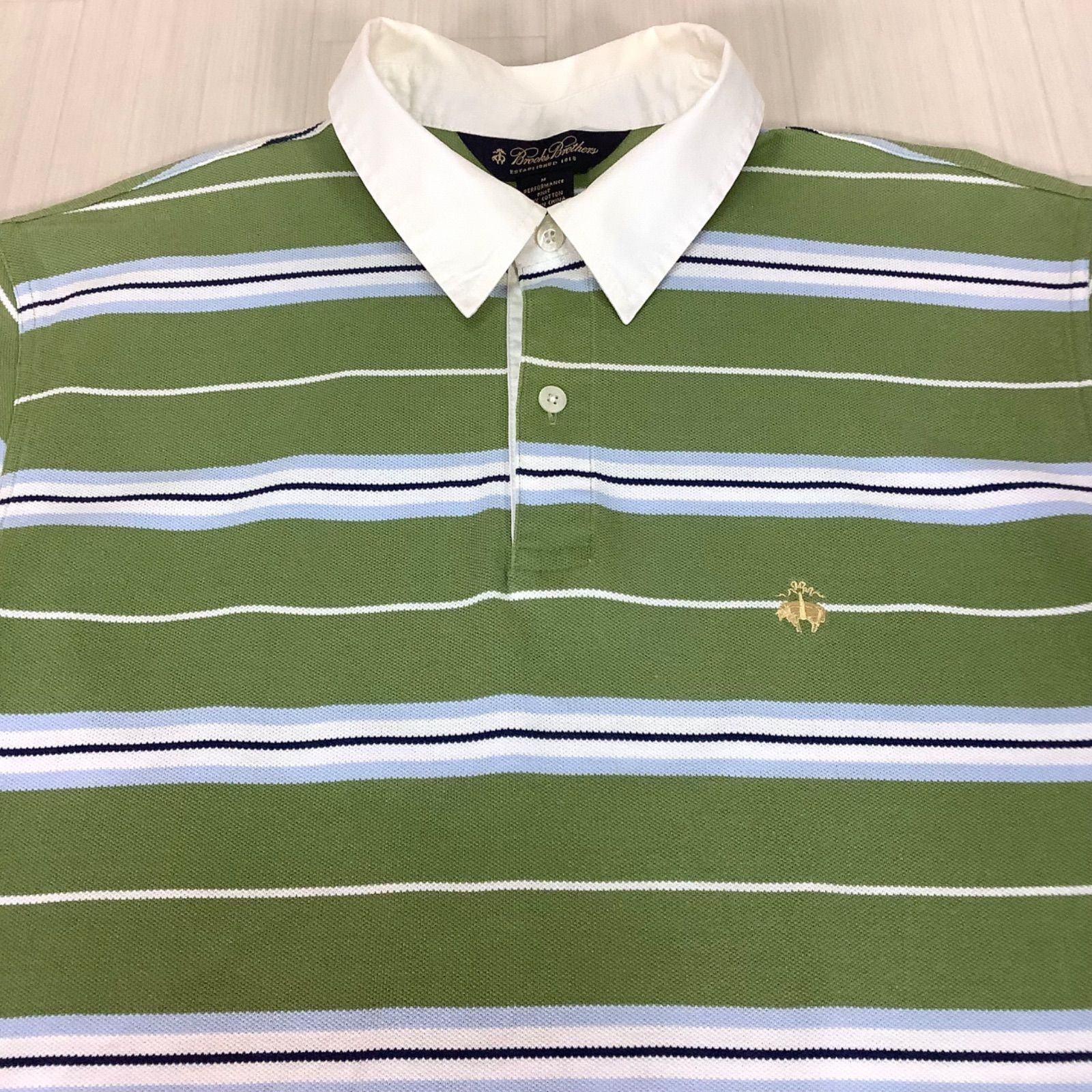 良好】Brooks Brothers ブルックスブラザーズ エルボーパッチ 長袖