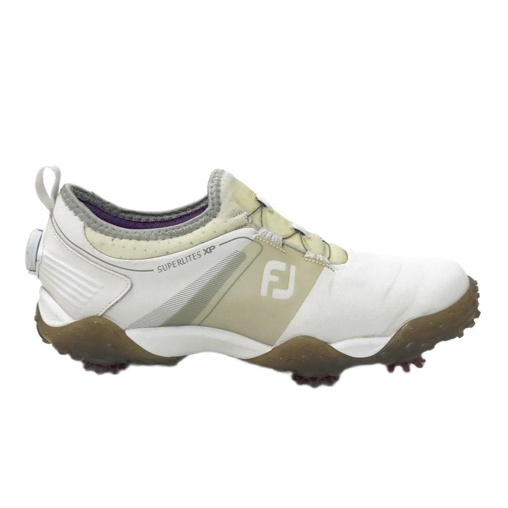 フットジョイ スーパーライト XP スパイクレス Boa FOOT JOY フットジョイ 58067J スーパーライトXP ゴルフシューズ  ホワイト系 25.5cm [240101616213] ゴルフウェア メンズ ストスト (ゴルフシューズ