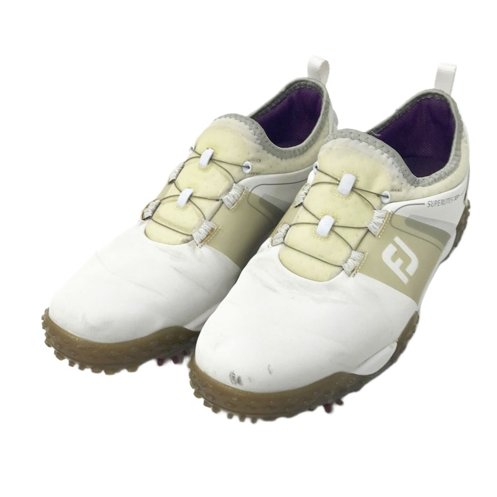 フットジョイ スーパーライト XP スパイクレス Boa FOOT JOY フットジョイ 58067J スーパーライトXP ゴルフシューズ  ホワイト系 25.5cm [240101616213] ゴルフウェア メンズ ストスト (ゴルフシューズ